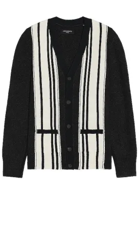 ALLSAINTS Berkley Cardigan in Black