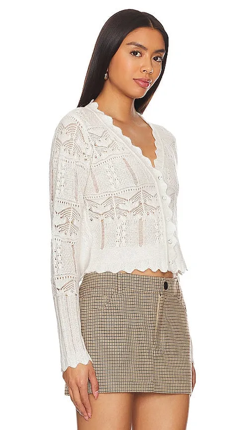 ALLSAINTS Vanessa Cardigan in White