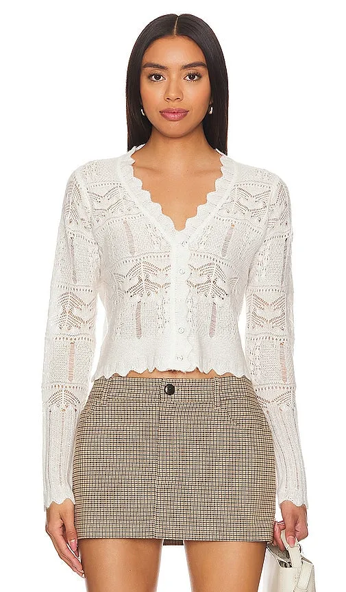 ALLSAINTS Vanessa Cardigan in White