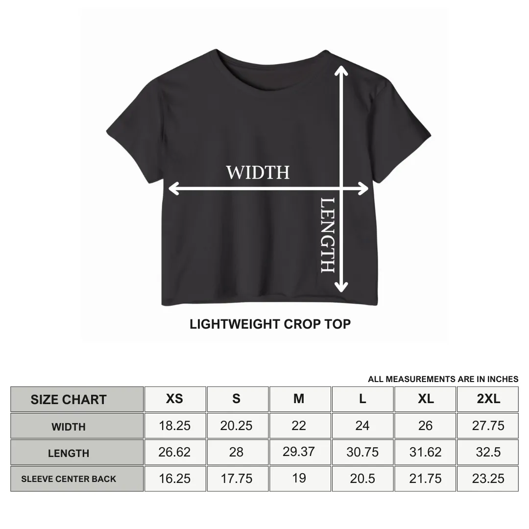 Be Fucking Nice Women's Lightweight Crop Top