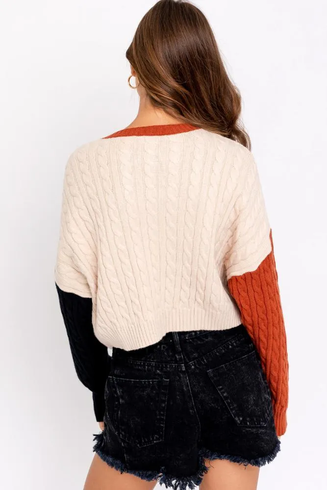 Colorblock Sweater
