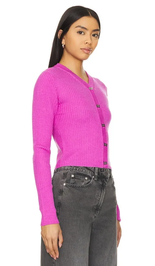 Ganni Cardigan in Pink