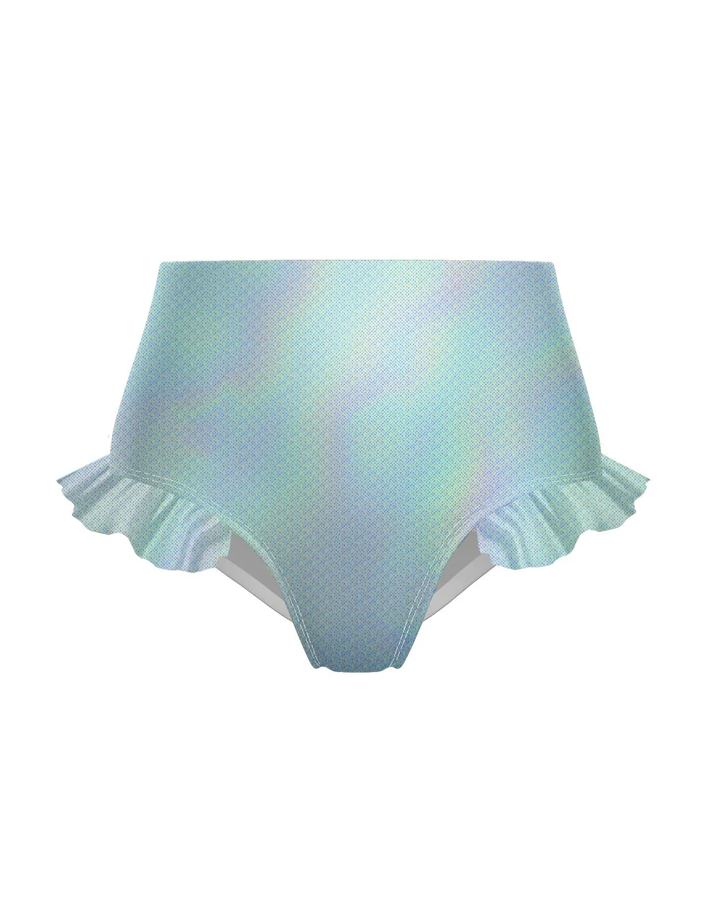 Hologram High Rise Panty with Ruffle