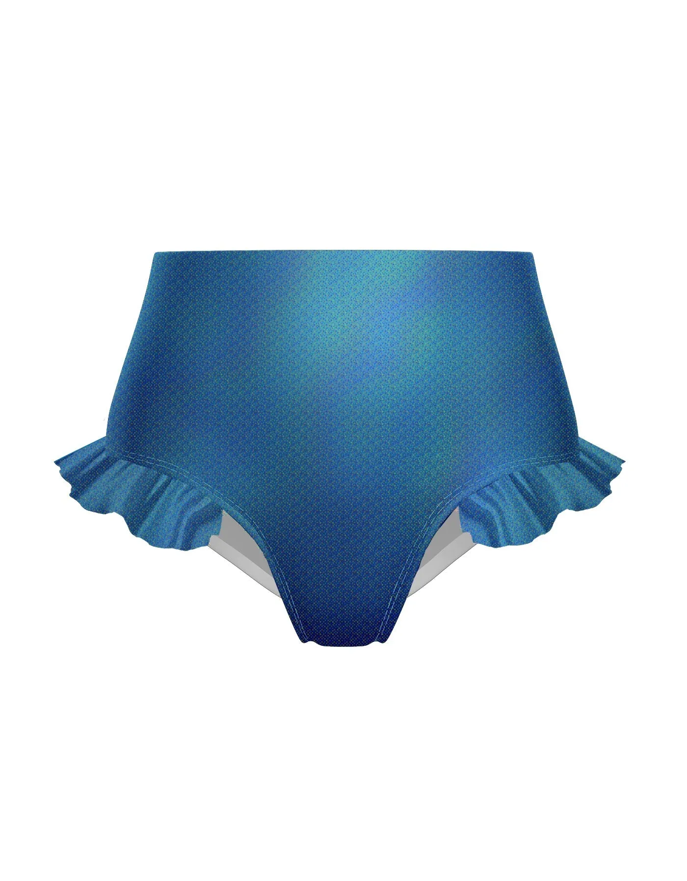 Hologram High Rise Panty with Ruffle
