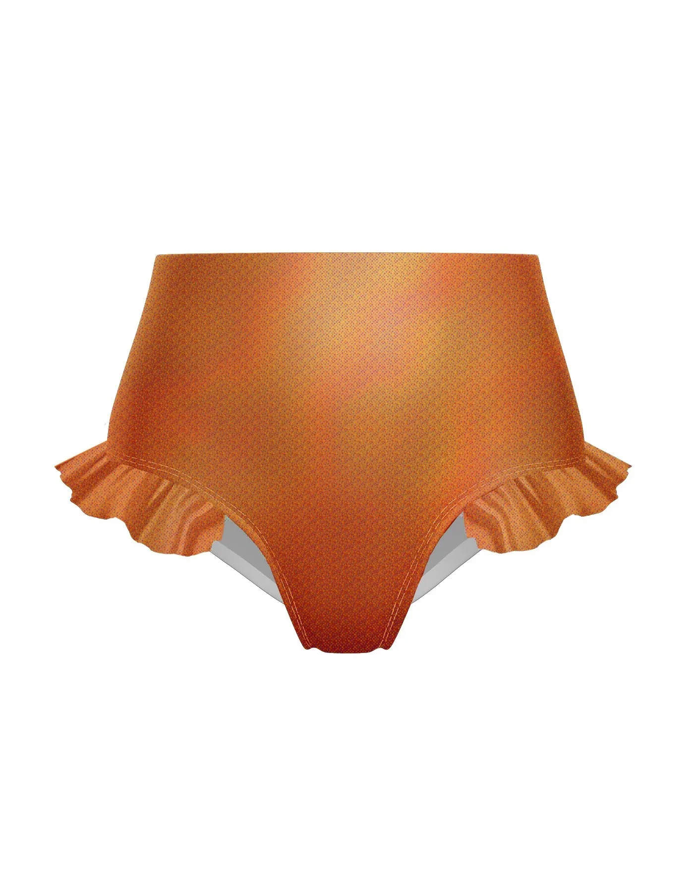 Hologram High Rise Panty with Ruffle