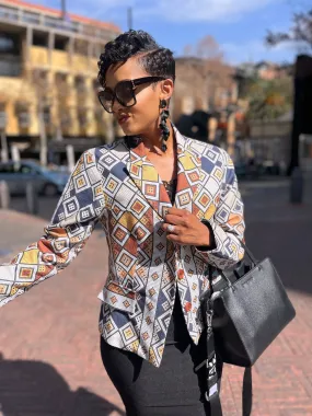 Jacket Blazer - Dersert Print