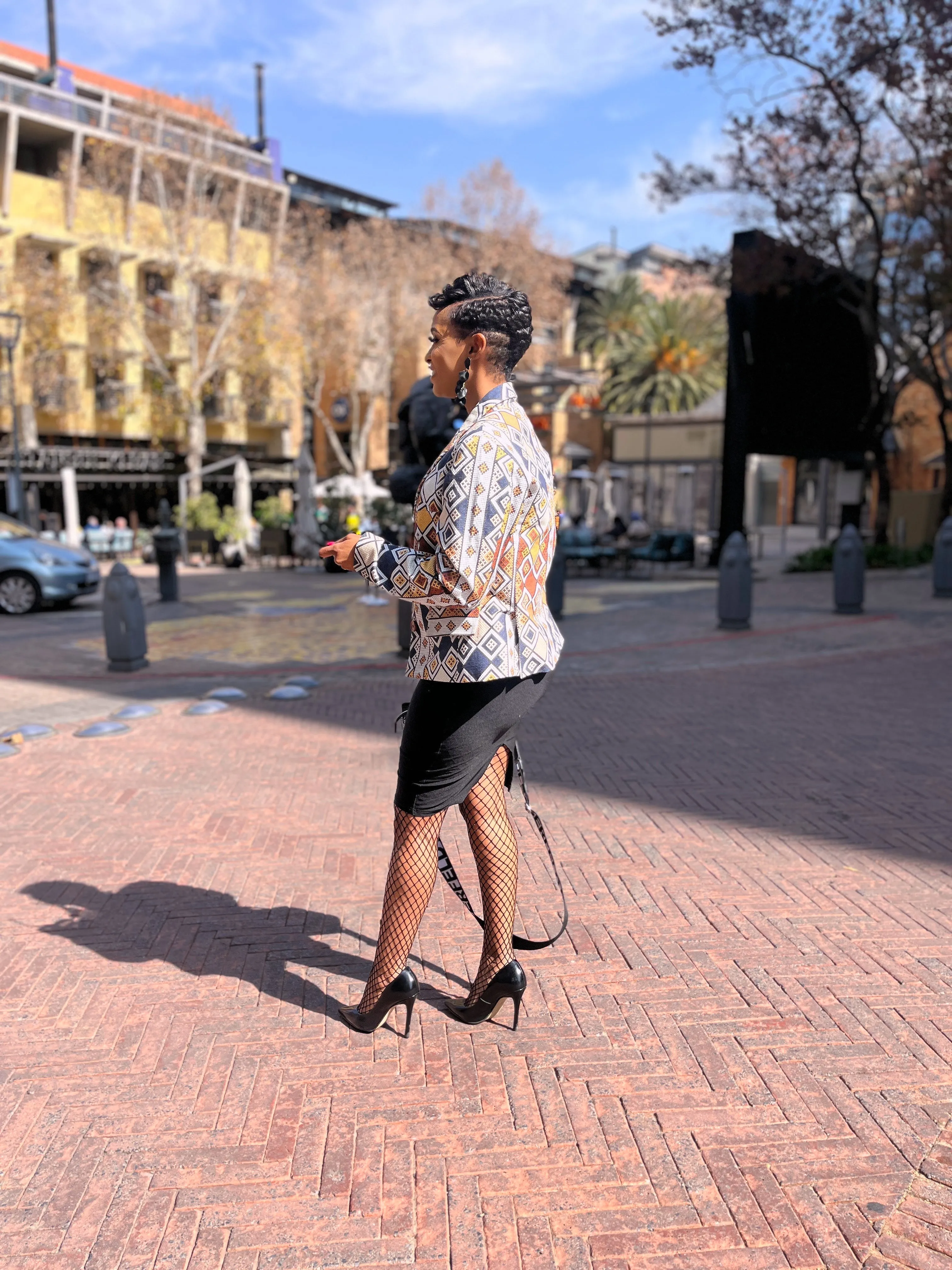 Jacket Blazer - Dersert Print