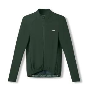 Mens Pro Midweight Thermal Jersey - PM Olive