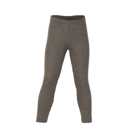 Merino Wool & Silk Leggings - Alder