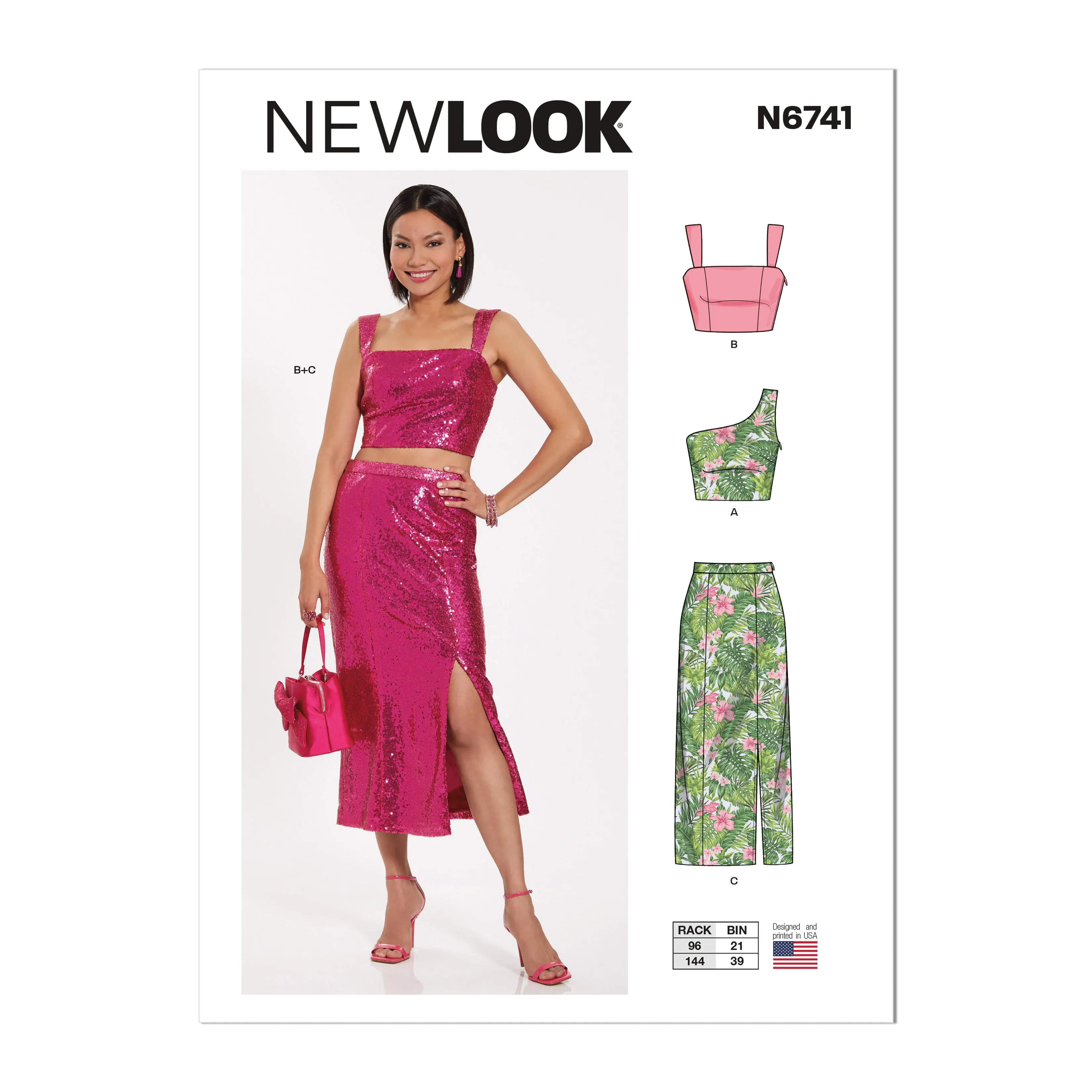 New Look Sewing Pattern N6741 - Misses' Two-Piece Dresses