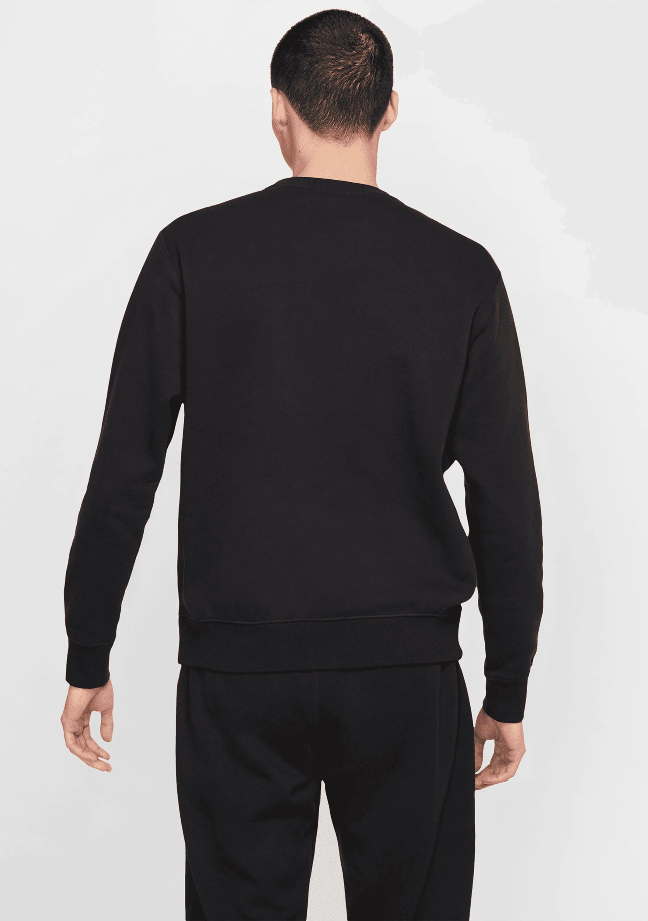 Nike Men's NSW Club Crew BB Black