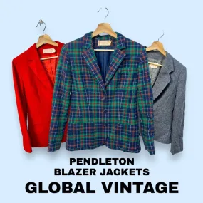 Pendleton Men's Blazer Jackets - 10 Pieces