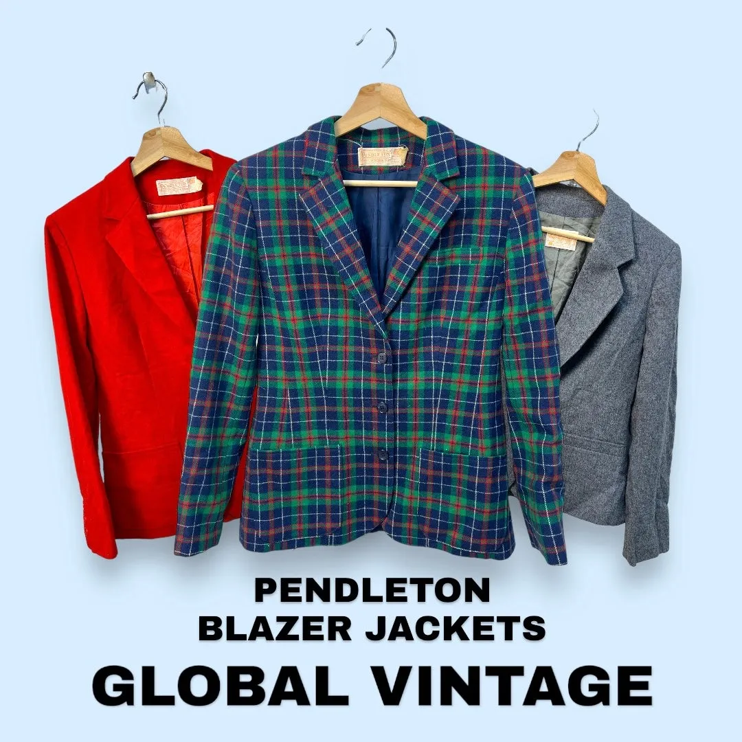 Pendleton Men's Blazer Jackets - 10 Pieces