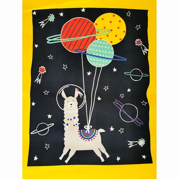 Printed Polar Fleece by Panel
