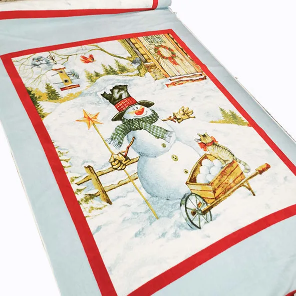 Printed Polar Fleece by Panel
