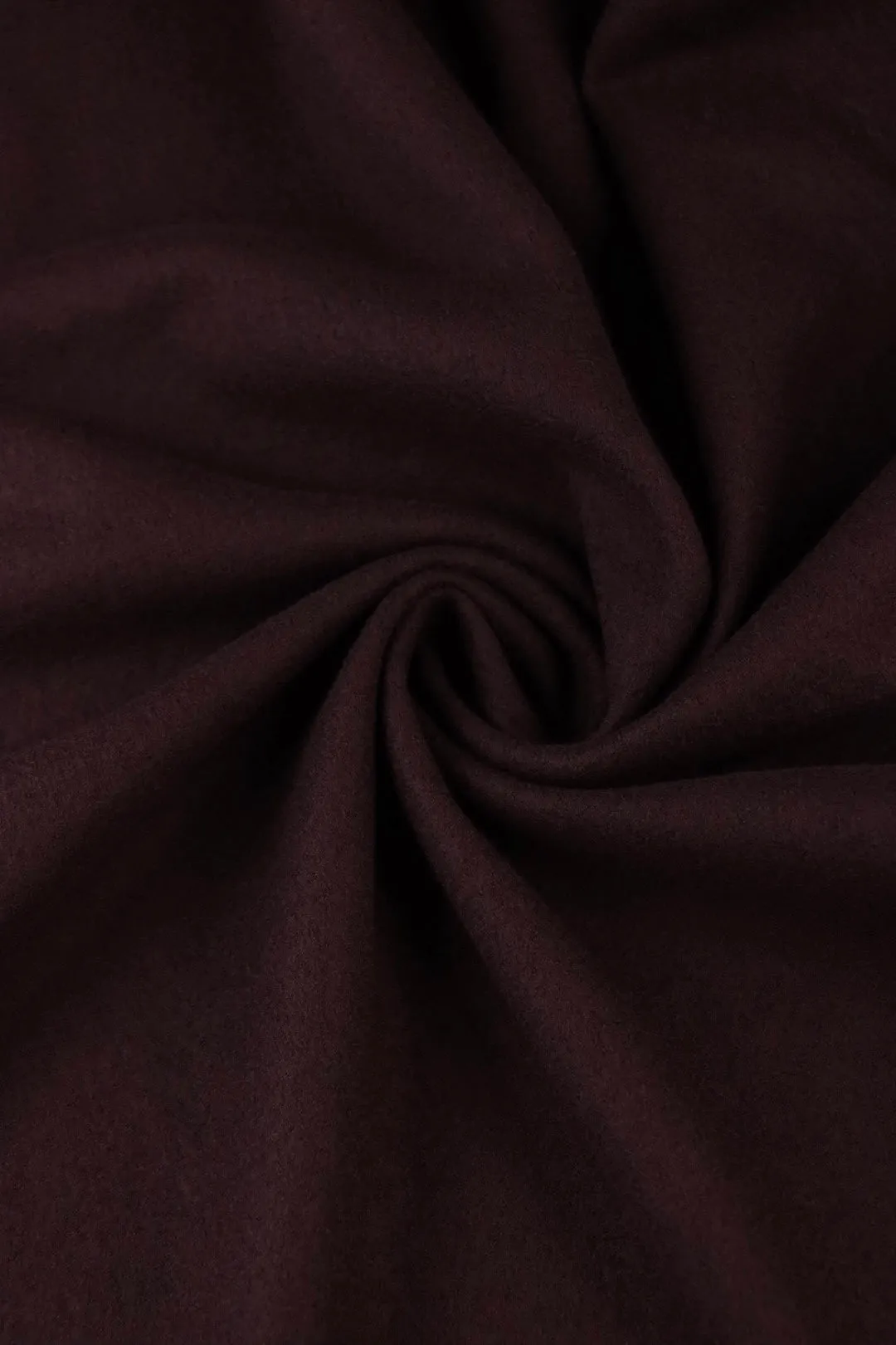 Raisin Moscow Brushed Wool Knit | By The Half Yard