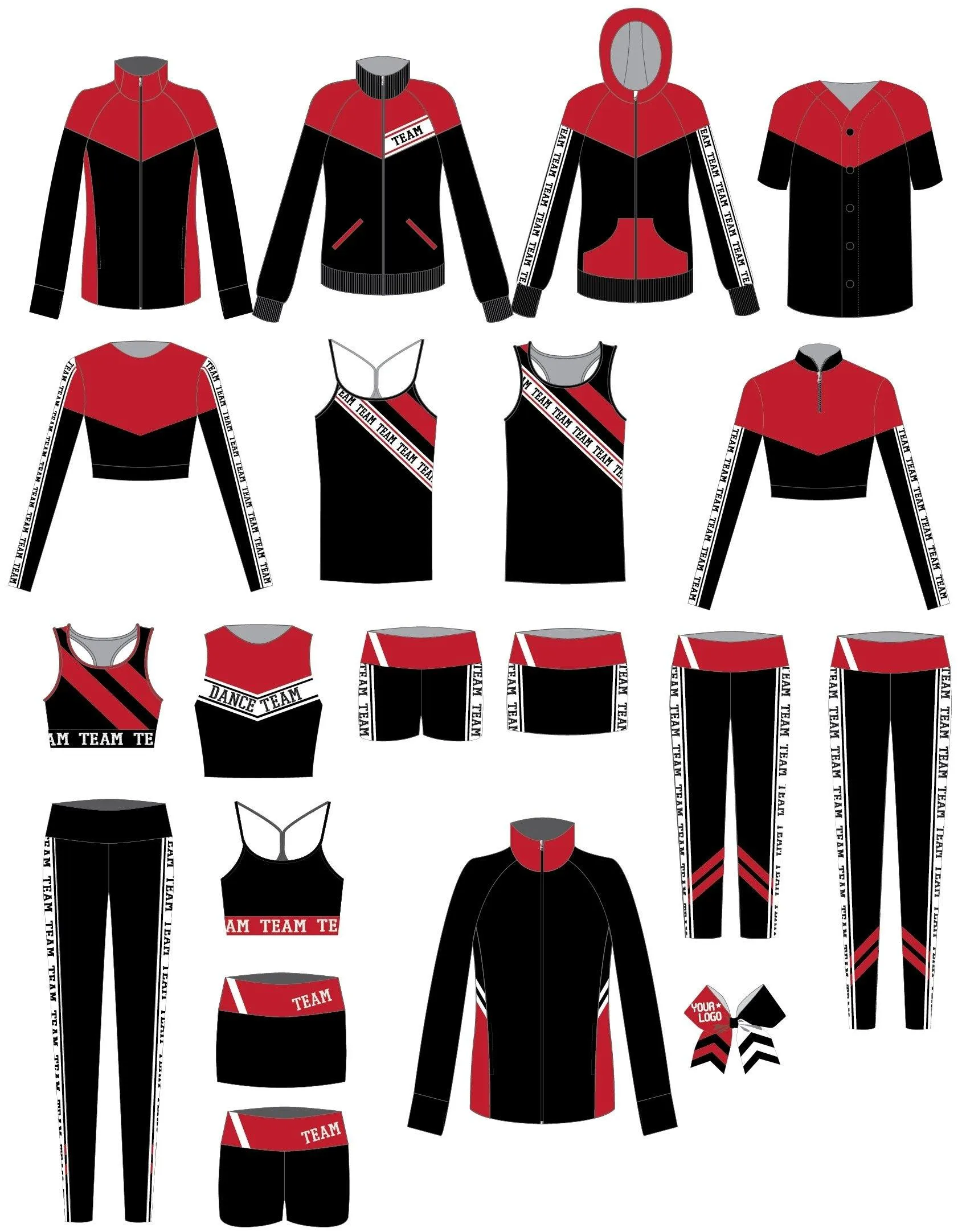 Rush Popcolour Racer Strap Crop