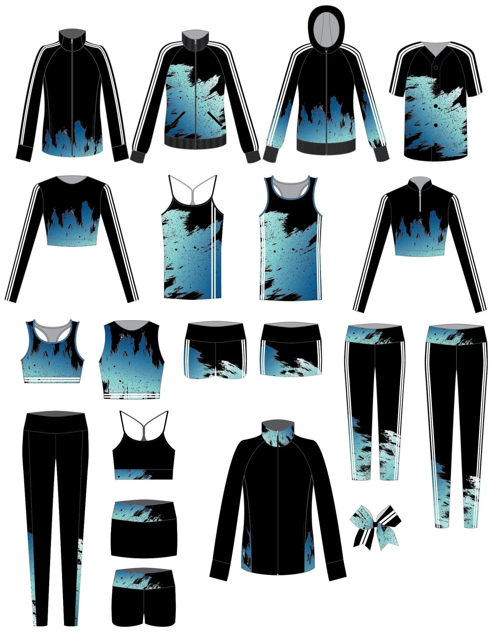 Scratch Popcolour Racer Strap Crop