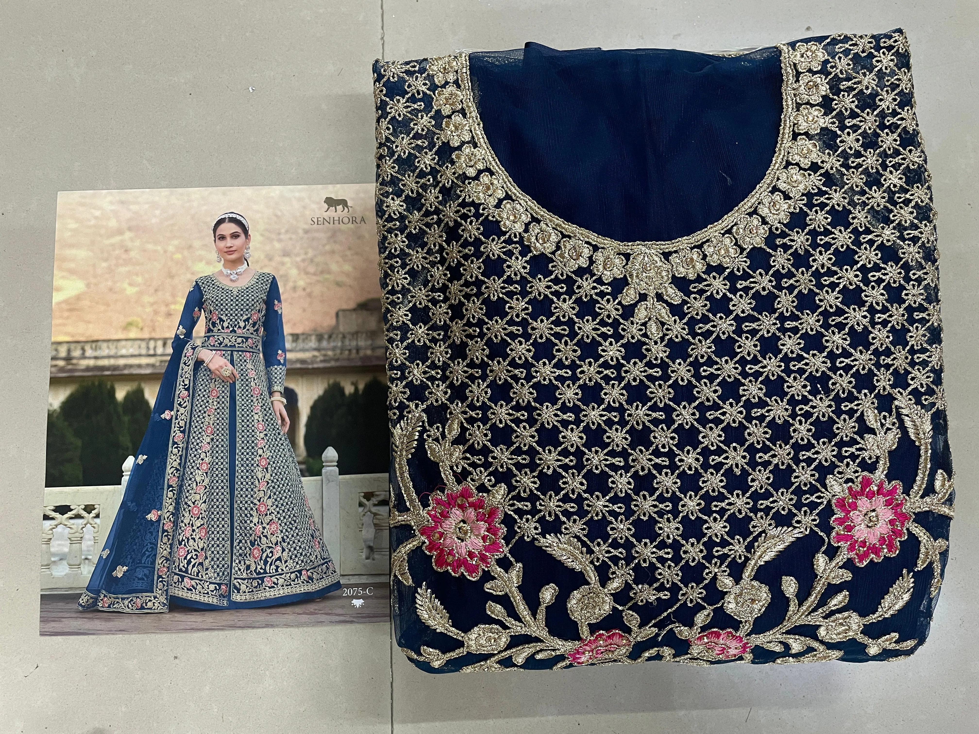 Senhora Carolina 2075 Colour Series Eid Special Designer Salwar Kameez (3333x04)