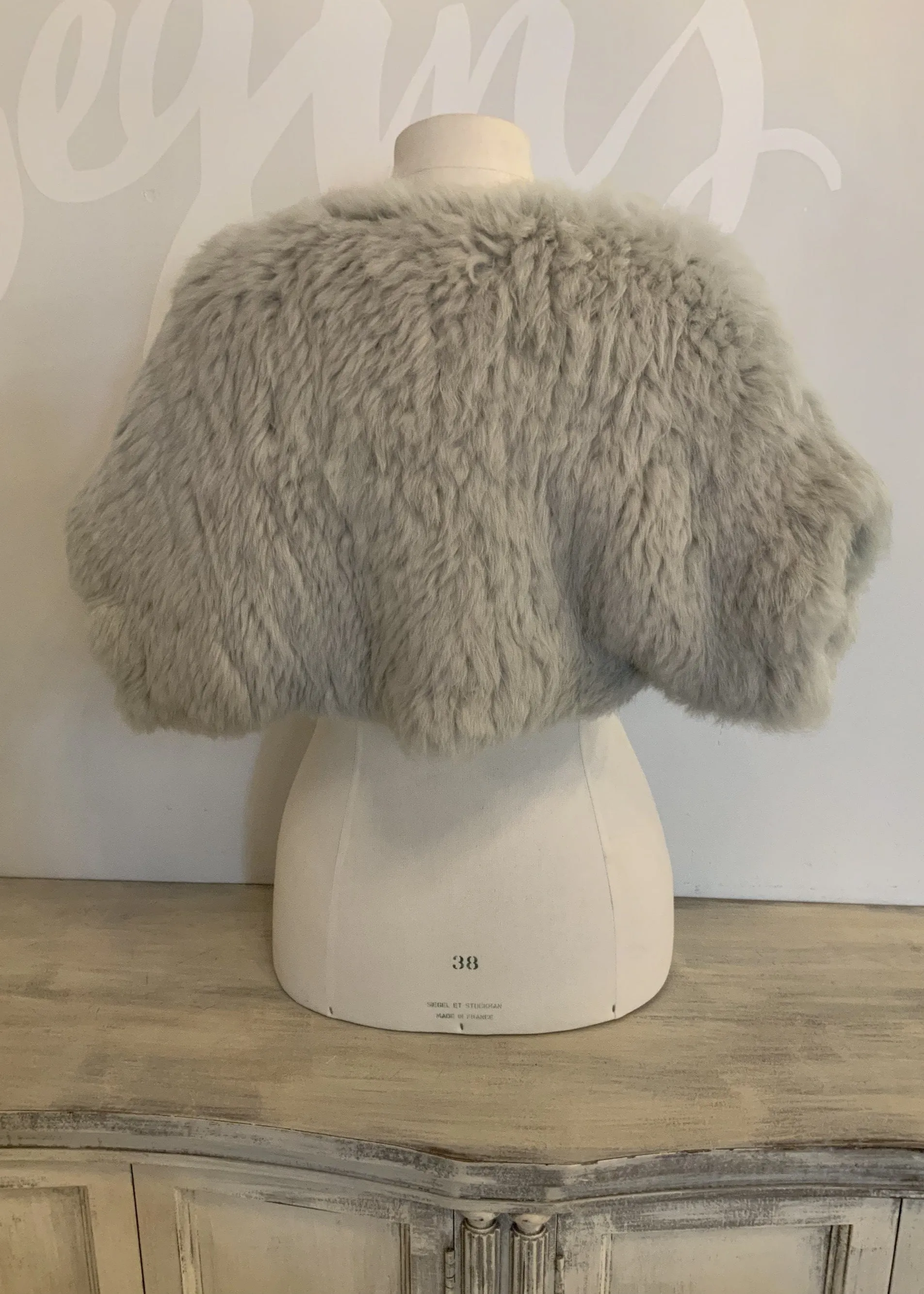 Whistler Fur Bridal Bolero